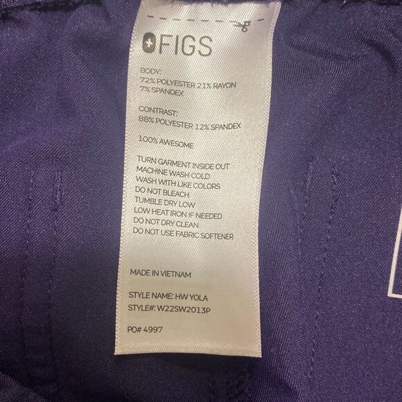 Figs scrub pants, size XL/P - Picture 6 of 7